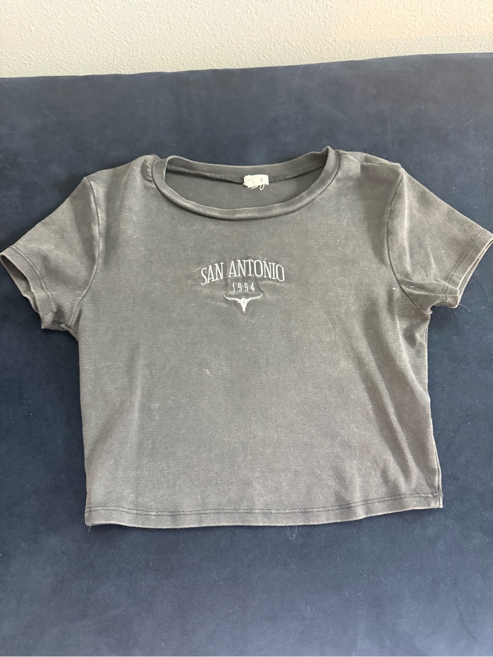 Garage San Antonio Graphic Crop Tee